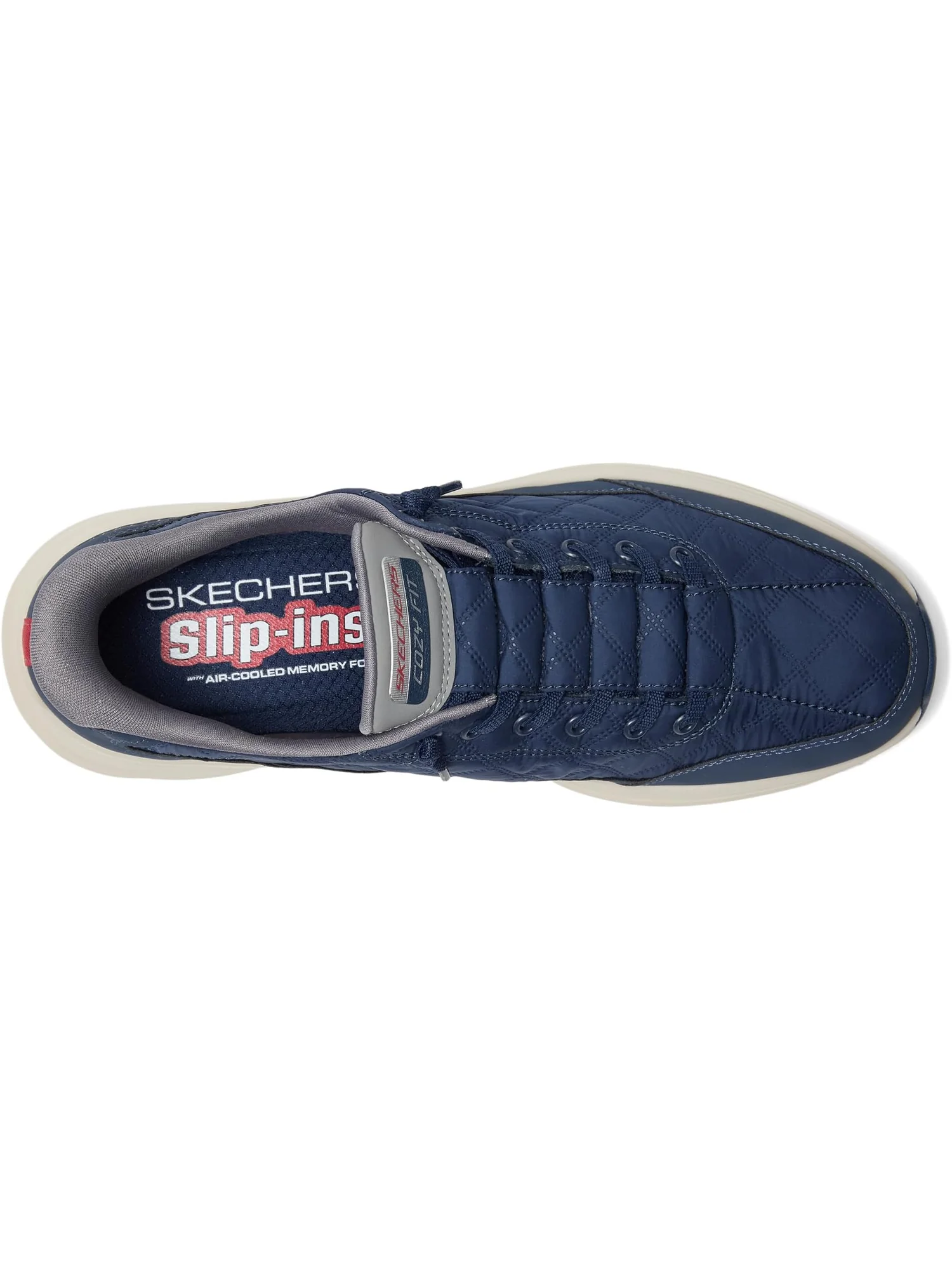 Кроссовки SKECHERS Men's Contour Foam Cozy Fit Hands Free Slip-In — 2
