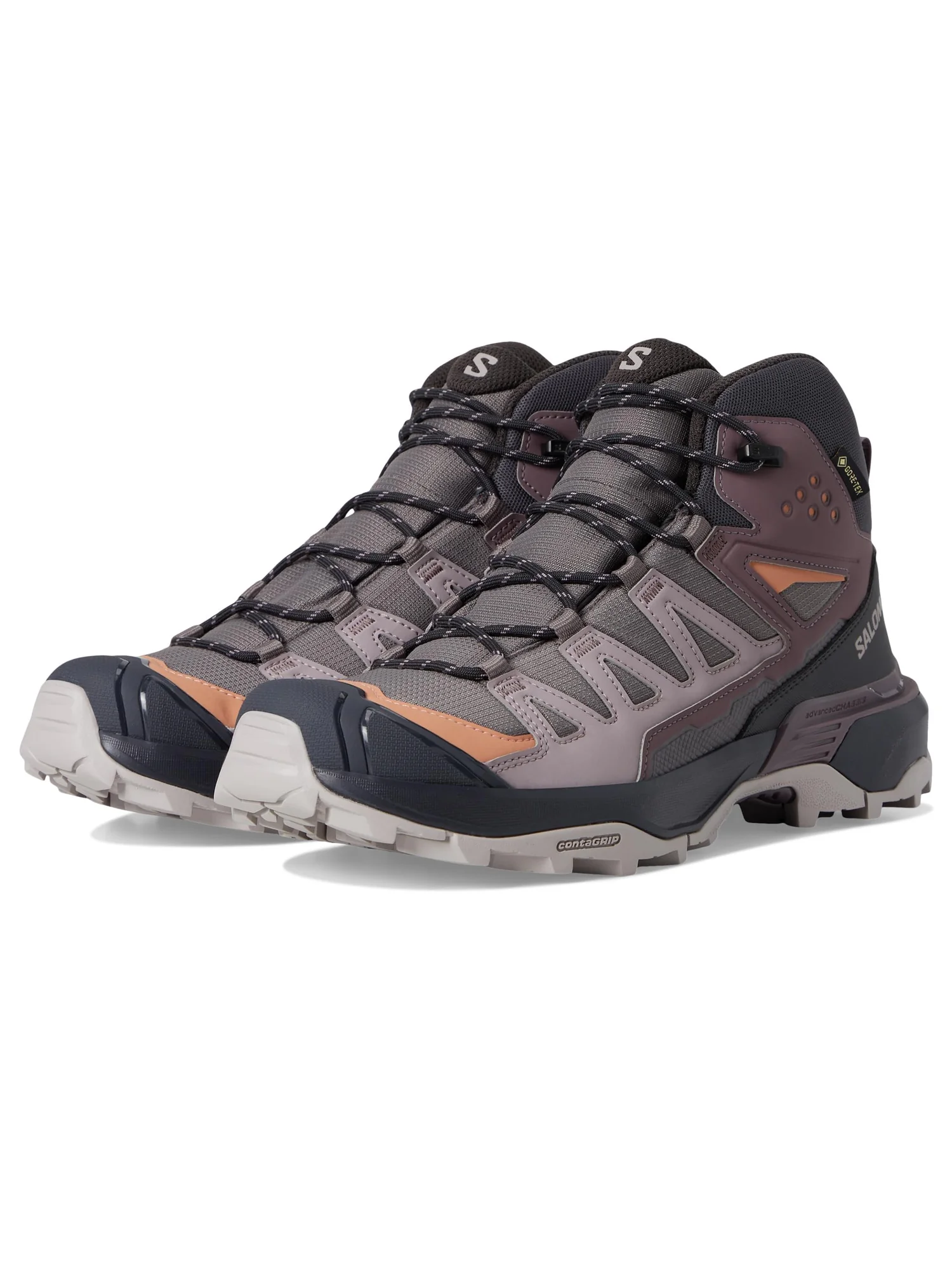 Кроссовки женские Salomon X Ultra 360 Mid GTX комбинированные — мульти