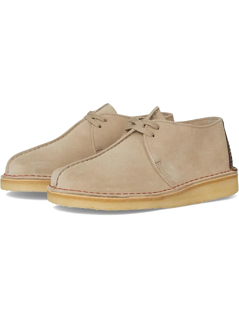 Ботинки женские Clarks Desert Trek замшевые с центральным швом — 1