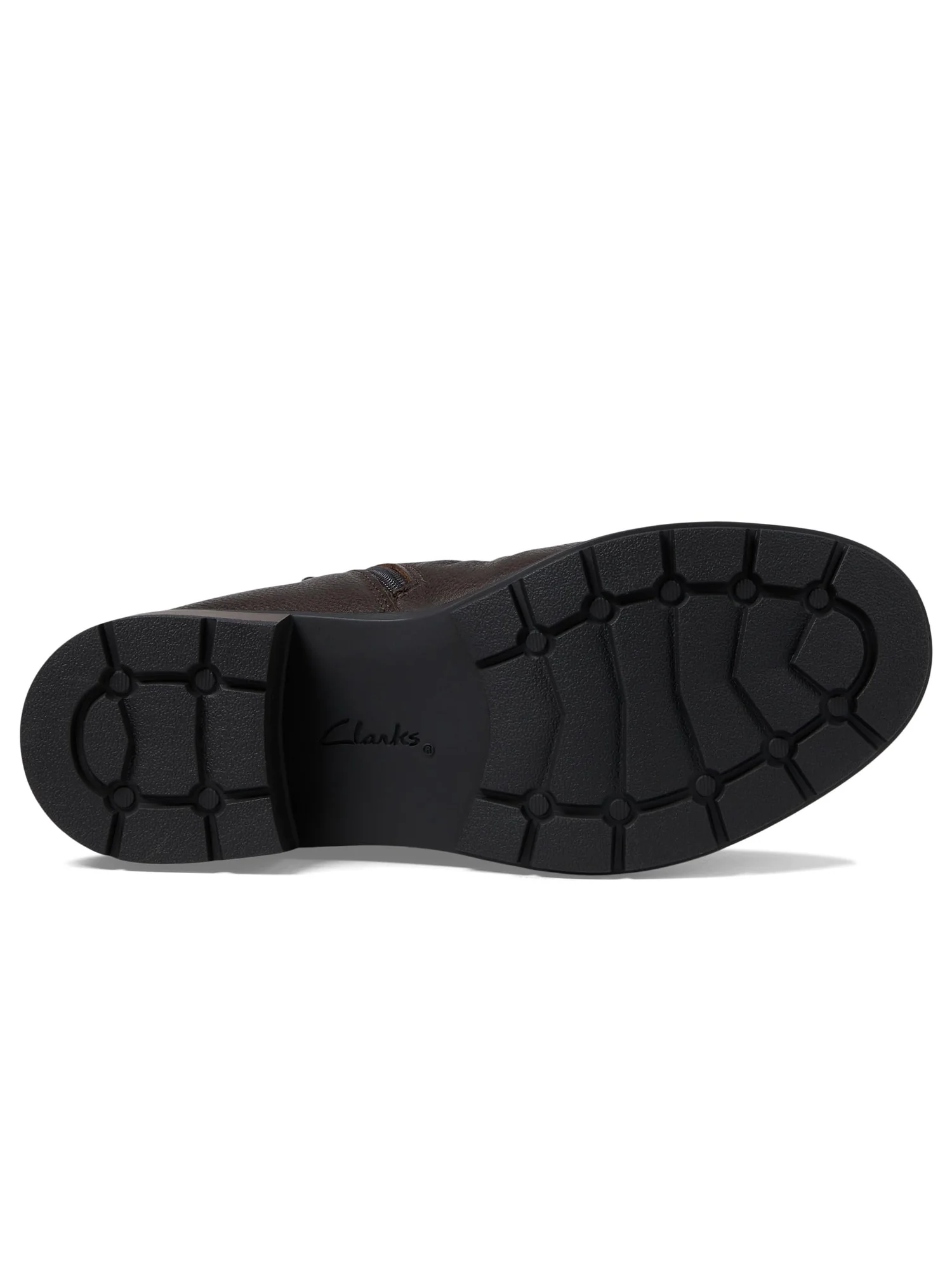 Ботинки женские Clarks Hearth Rose кожаные высокие — 3