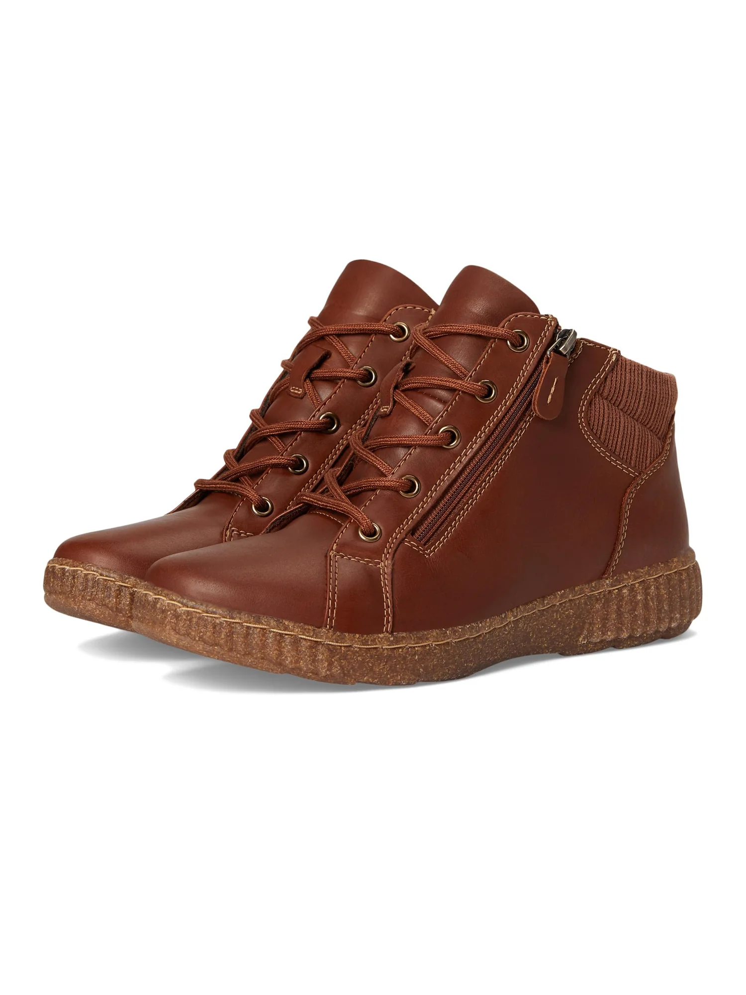 Ботинки женские Clarks Caroline Park из кожи и текстиля — 1