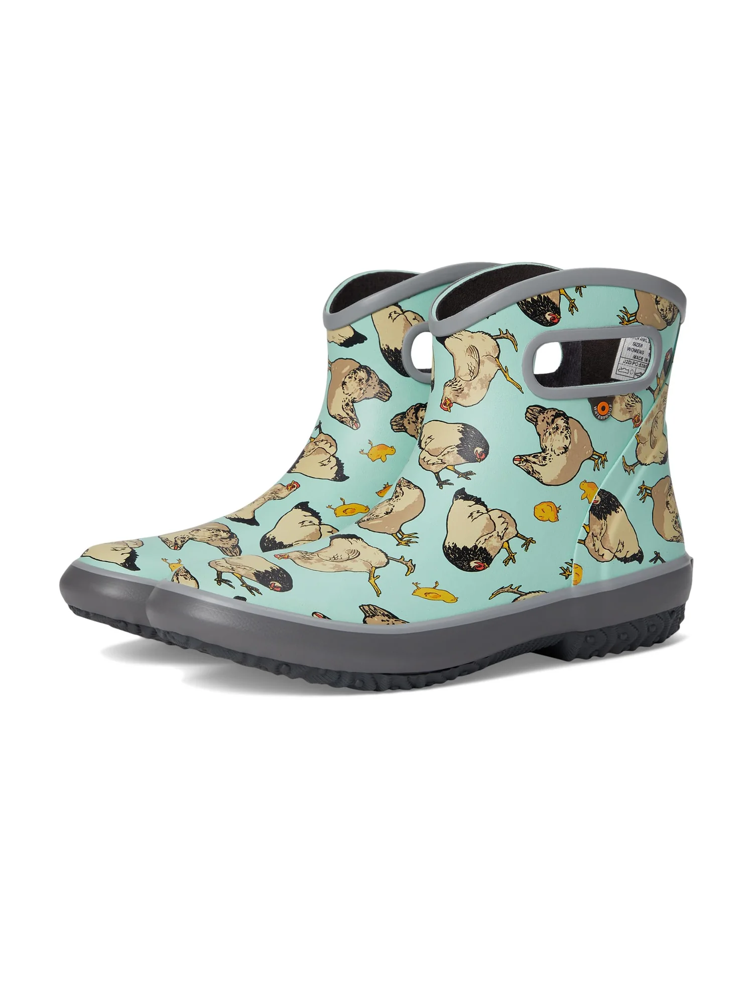 Ботинки Bogs Patch Ankle Chickens — 1