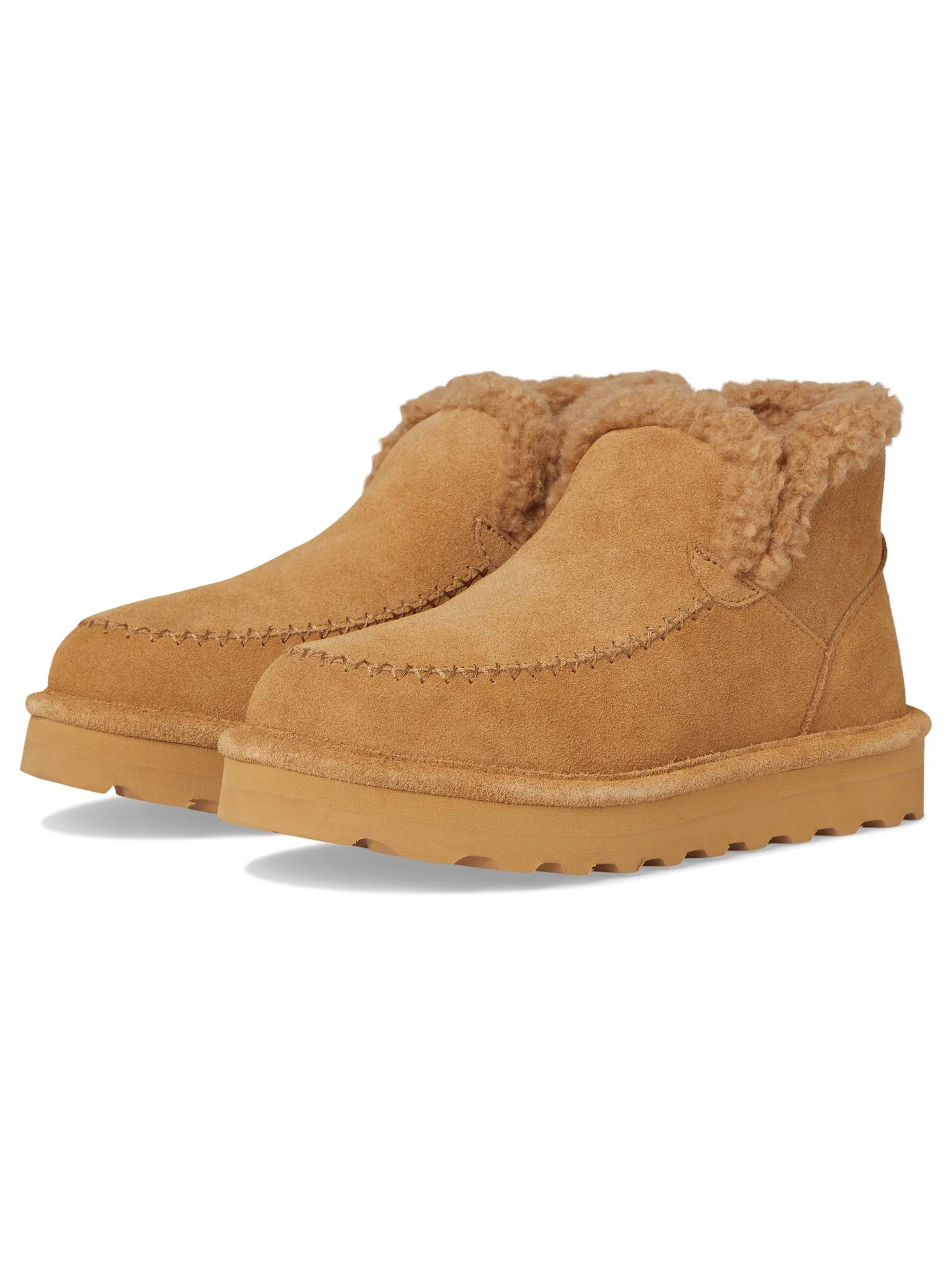 Ботинки Bearpaw Maeve Platform Lo — бежевый