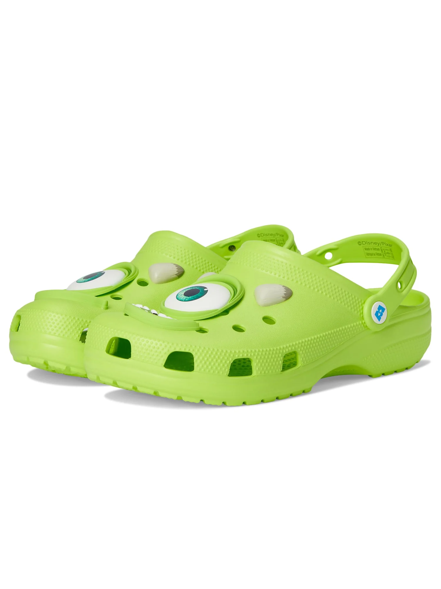 Сабо Unisex Crocs Disney & Pixar Monsters, Inc. Mike Classic Clog, цвет Mike Wazowski — 1