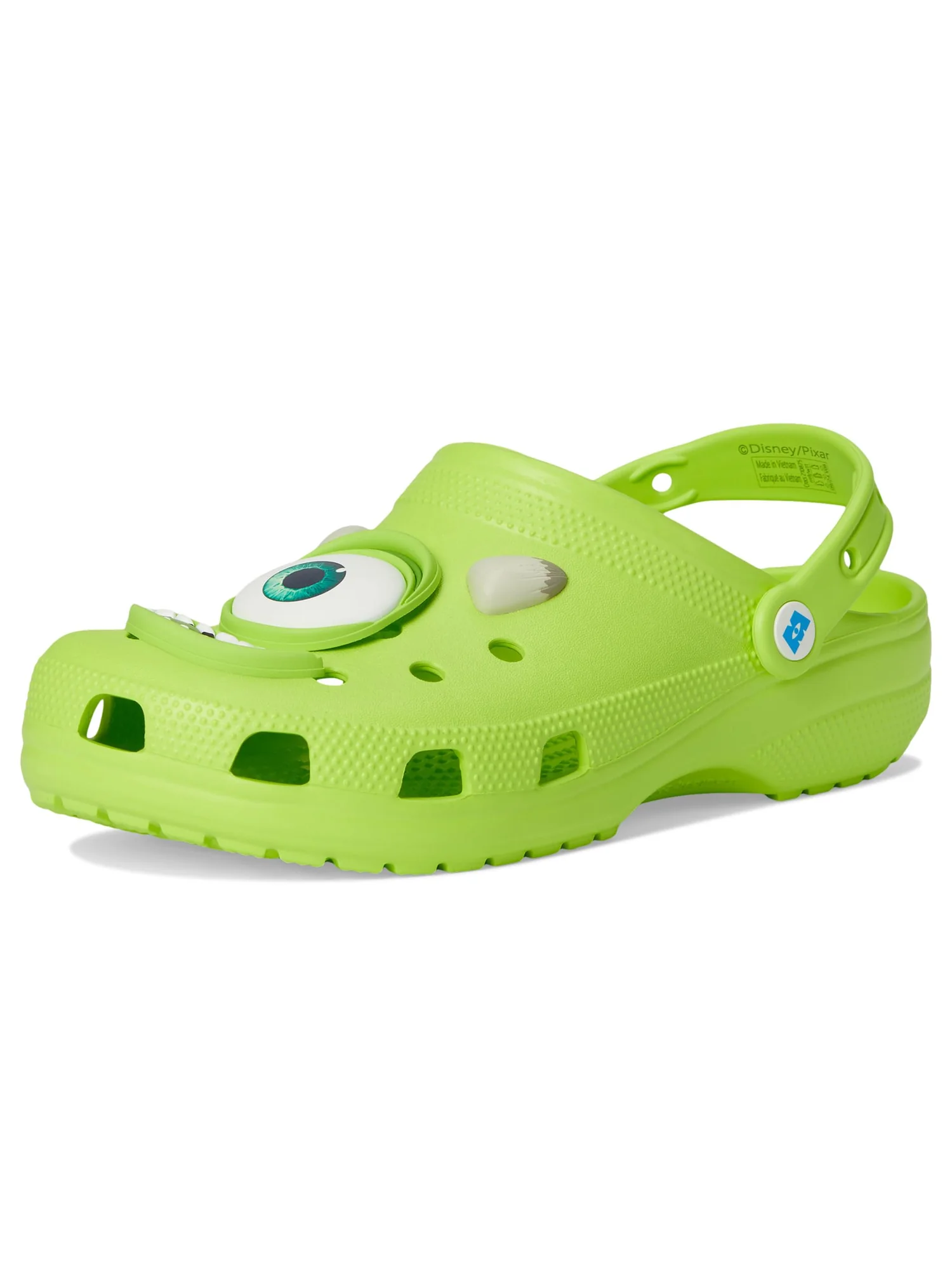 Сабо Unisex Crocs Disney & Pixar Monsters, Inc. Mike Classic Clog, цвет Mike Wazowski — 7