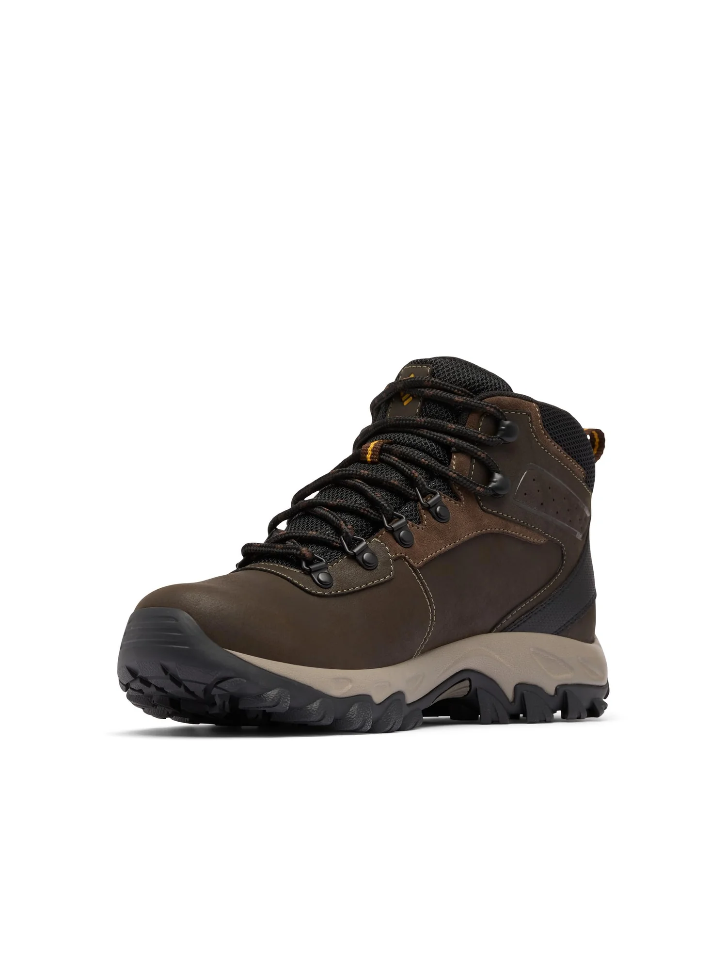 Туфли Columbia Newton Ridge Plus II Waterproof, цвет Cordovan/Squash — 1