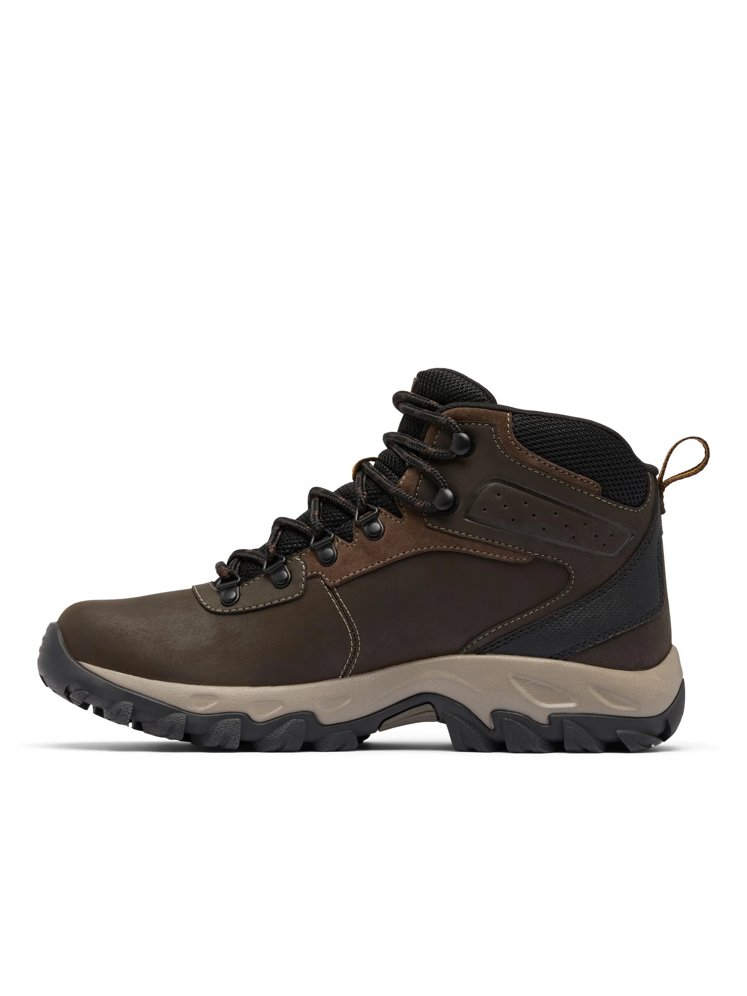 Туфли Columbia Newton Ridge Plus II Waterproof, цвет Cordovan/Squash — 4