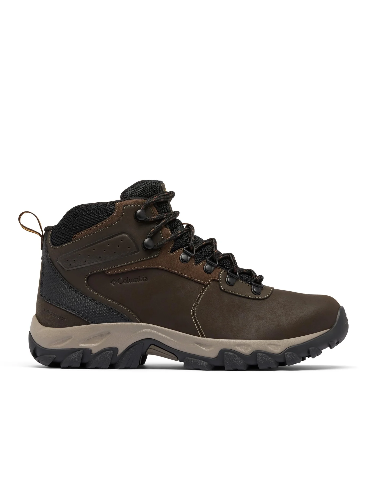 Туфли Columbia Newton Ridge Plus II Waterproof, цвет Cordovan/Squash — 6