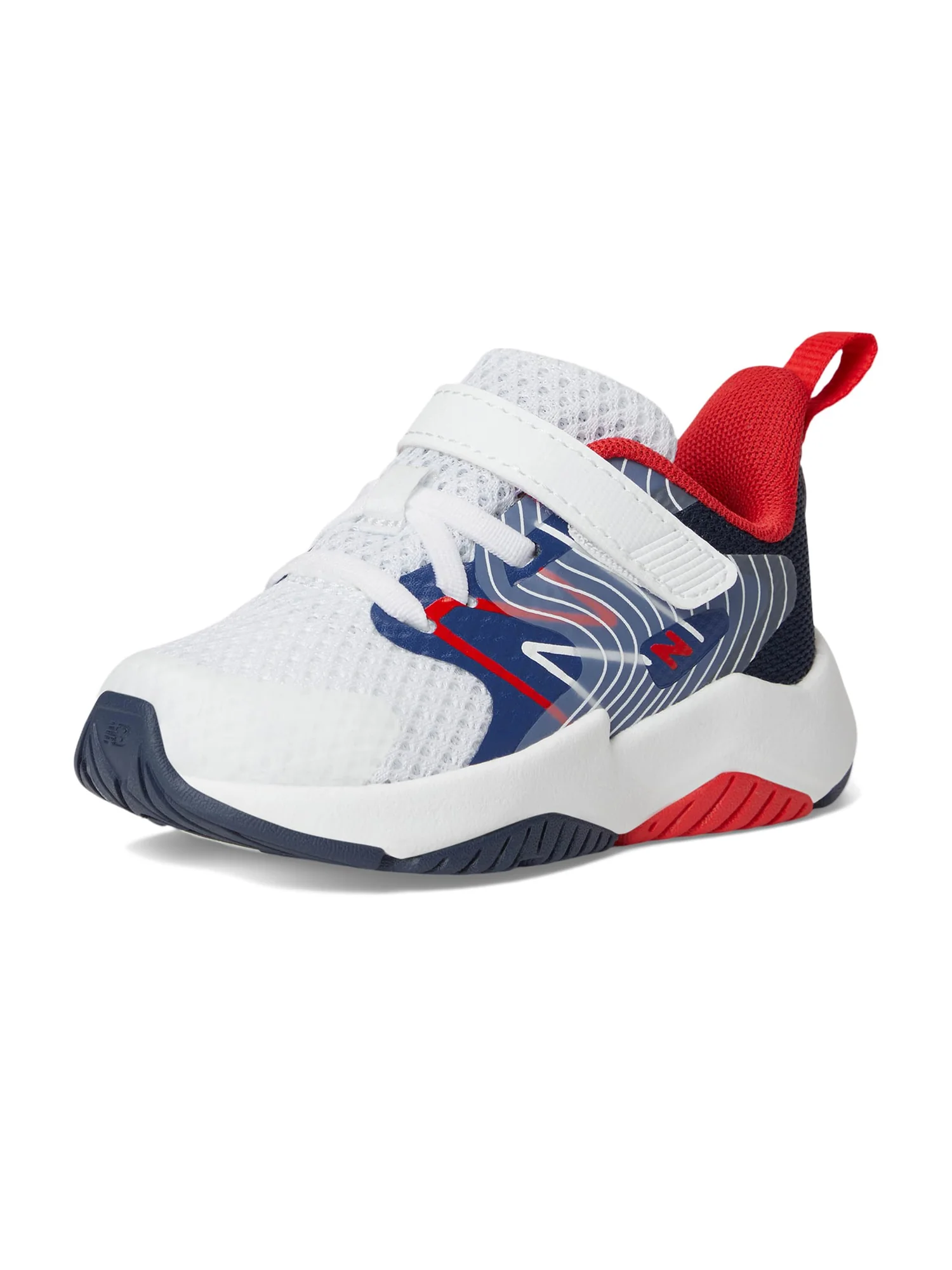 Туфли New Balance Kids Rave Run v2 Bungee Lace with Top Strap — 7