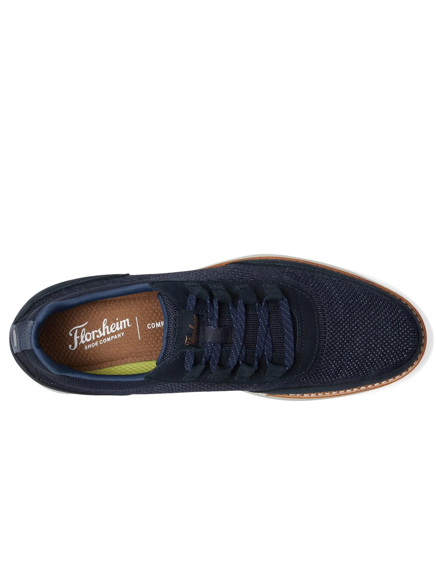Туфли Florsheim Launch Knit Elastic Lace Moc Toe Slip-On — 2