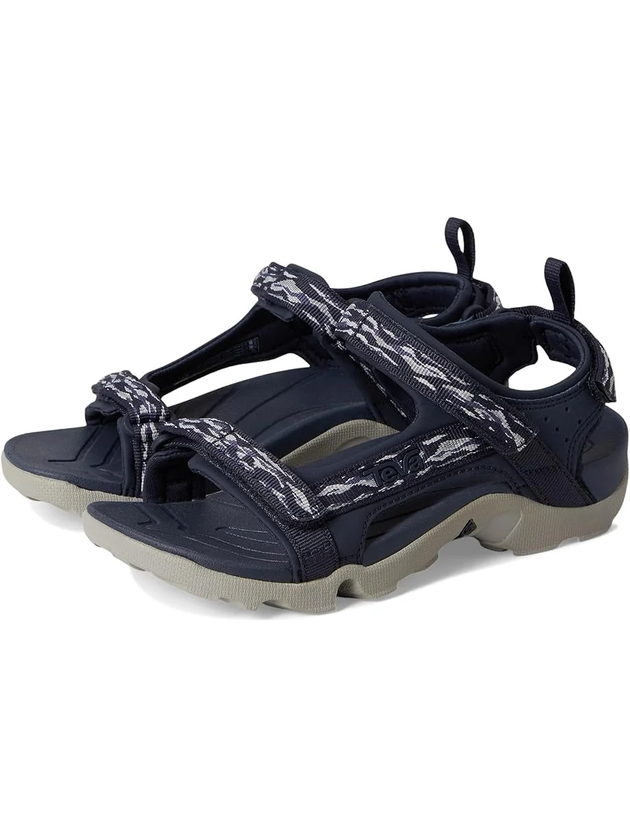 Сандалии Teva Kids Tanza, цвет Hydro Camo Total Eclipse — серый