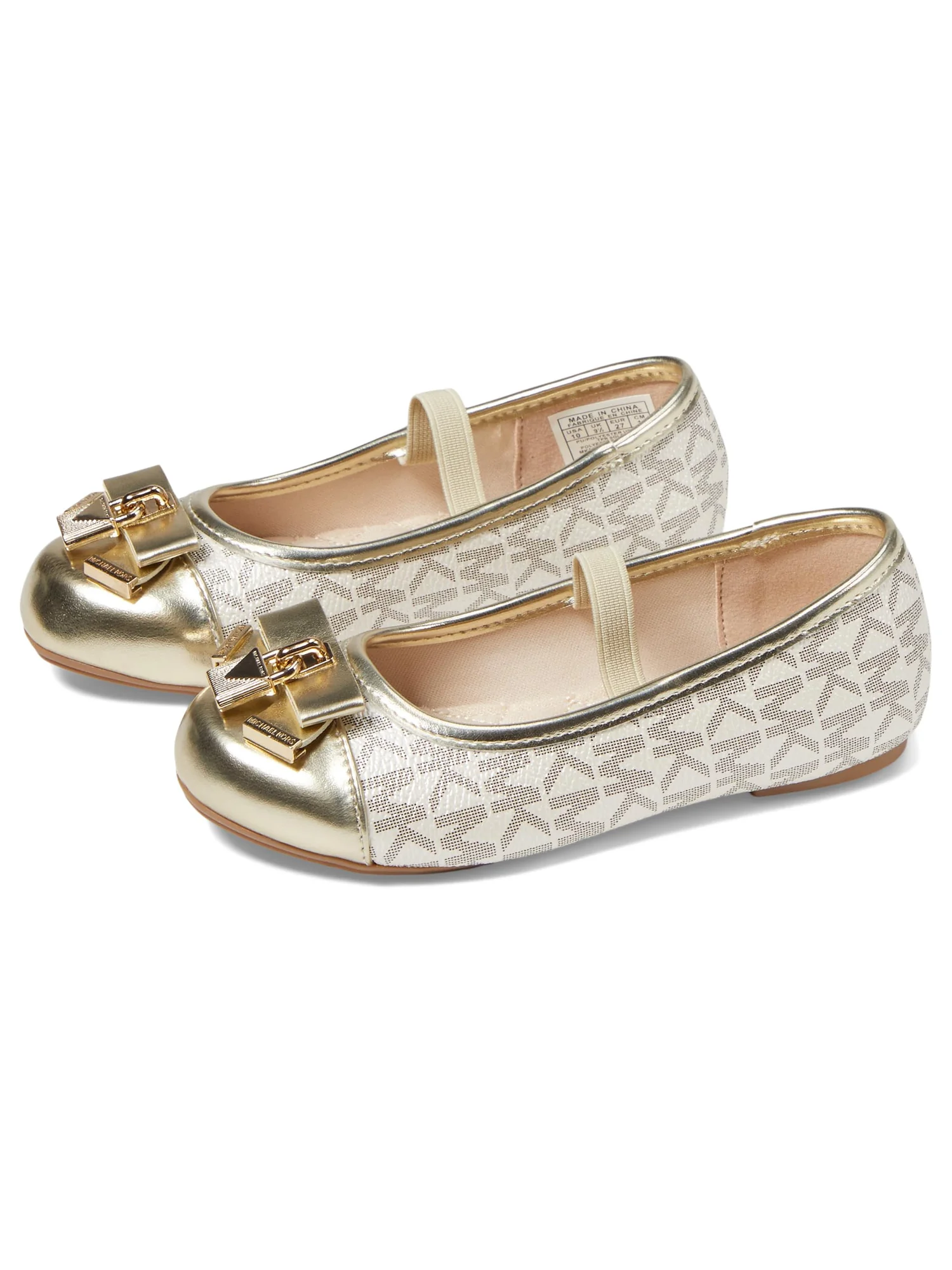 Туфли MICHAEL Michael Kors Kids Kenya Lock — золотистый