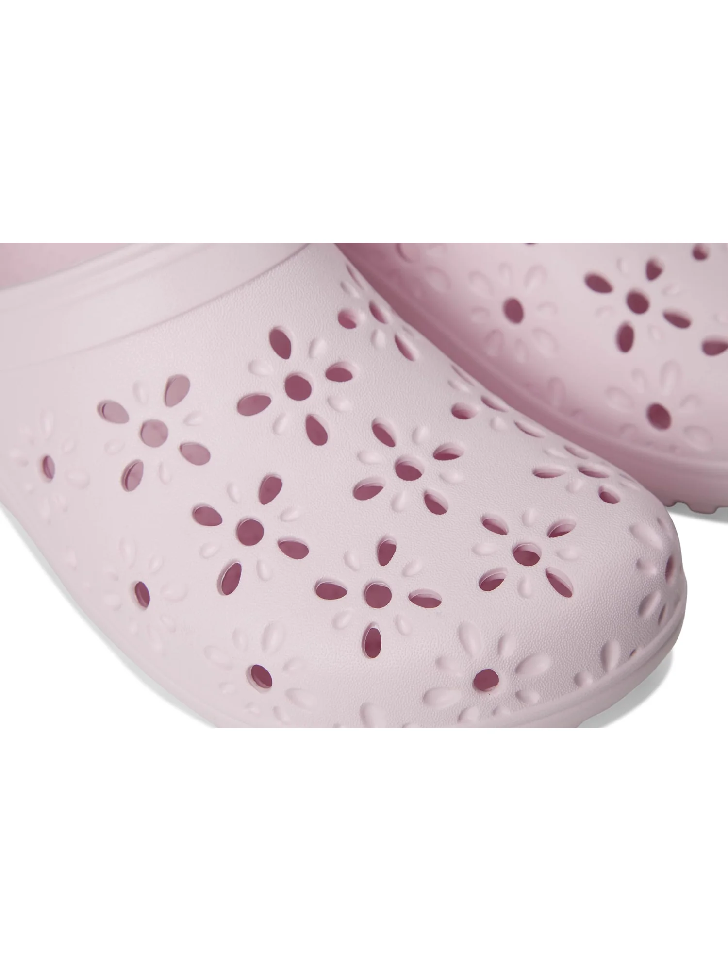 Туфли Crocs Kids Classic Clogs with Floral Cut Out Design — 6