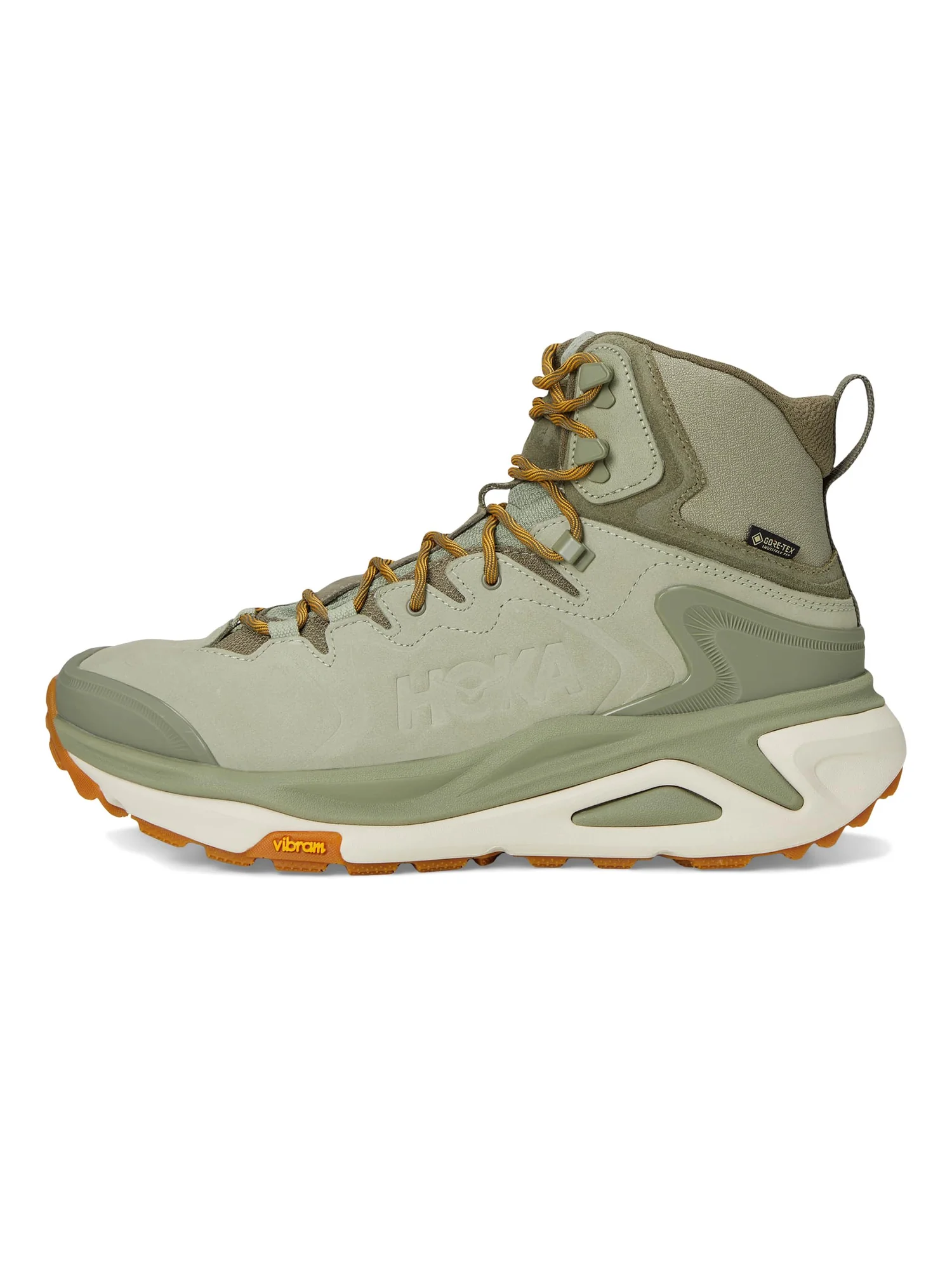 Ботинки Hoka Kaha 3 GTX, цвет Sea Moss/Oat Milk — 4
