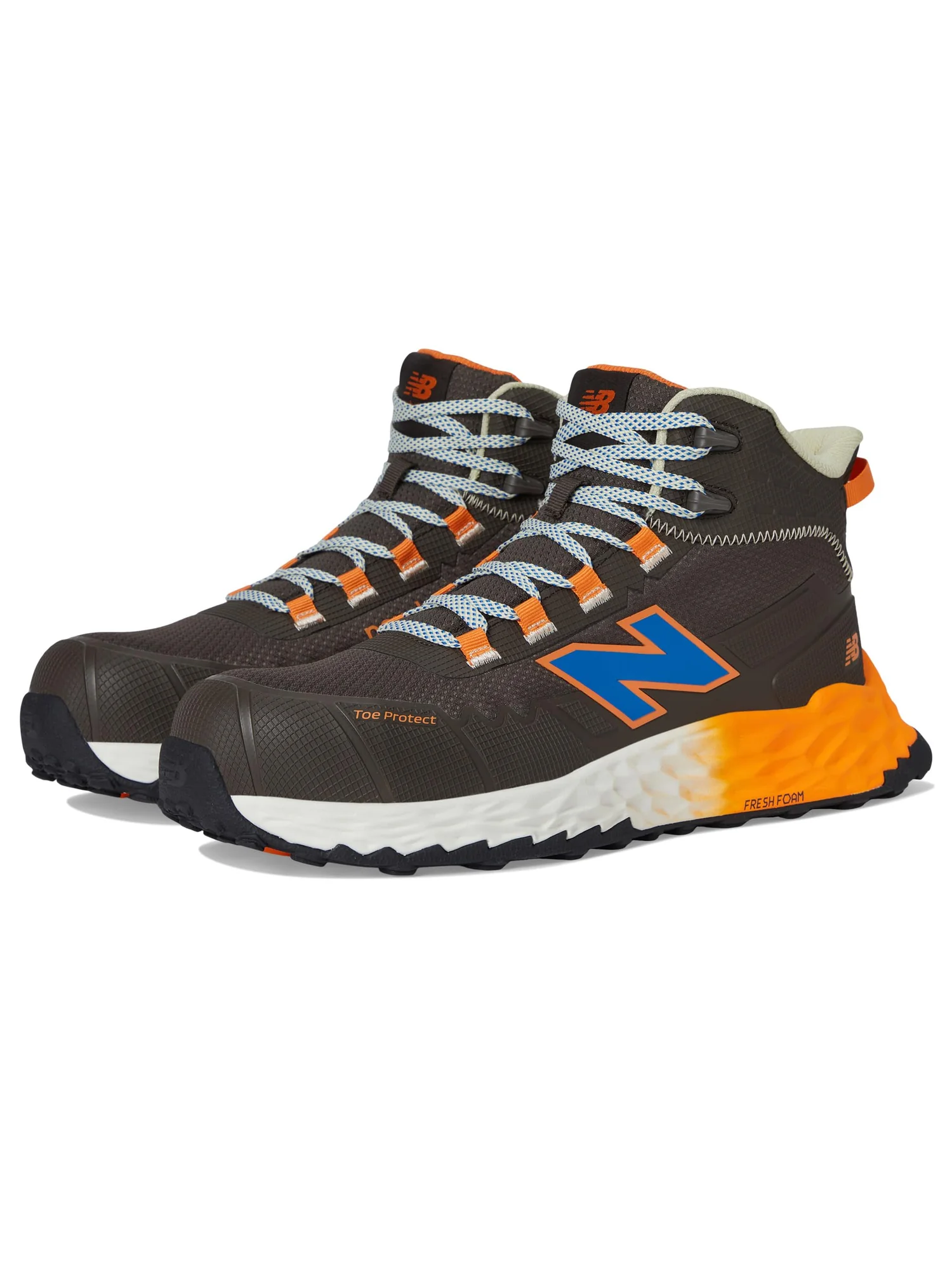 Ботинки New Balance Work & Safety Cremorne Fresh Foam Mid - Composite Toe — коричневый