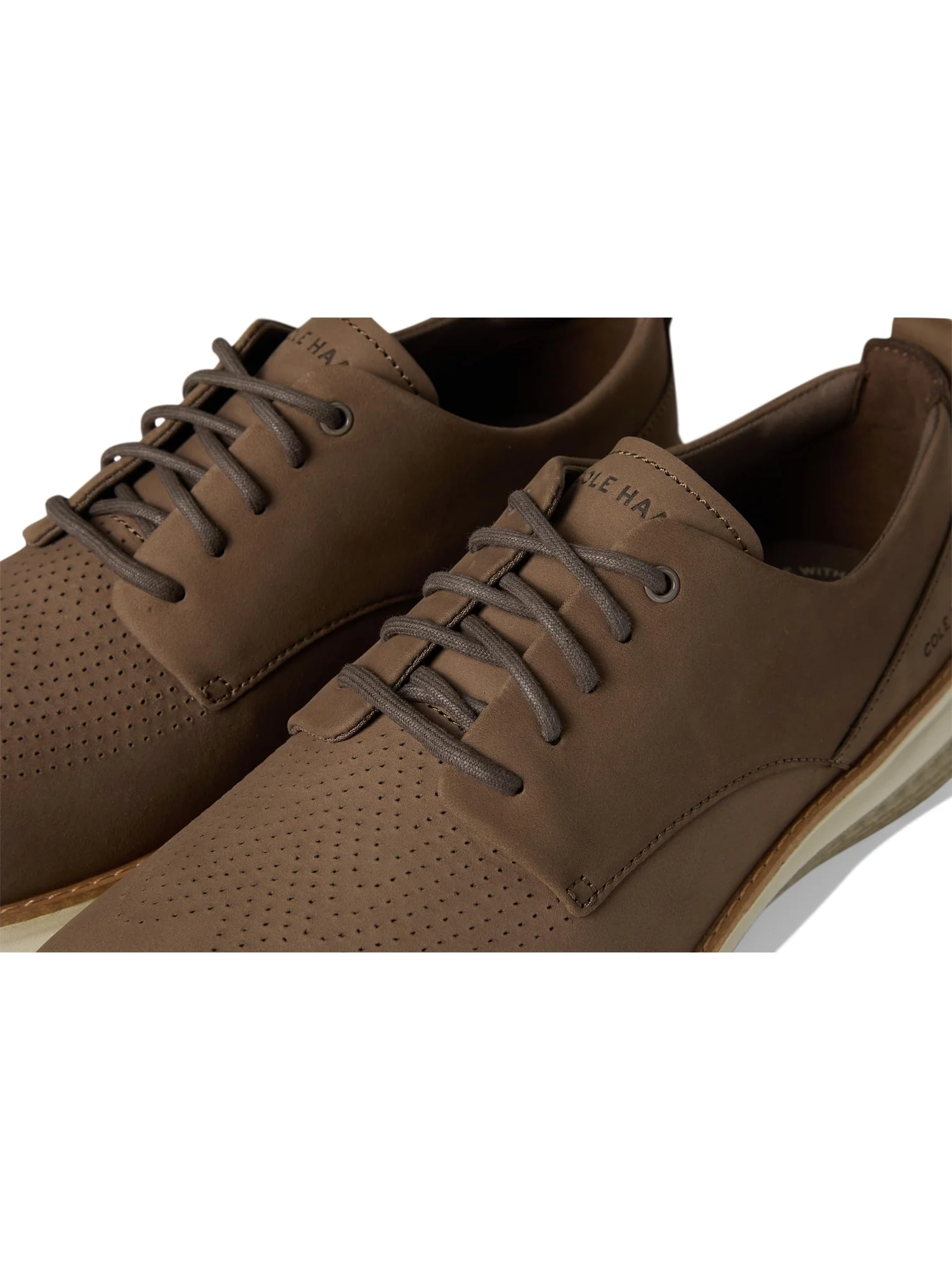 Оксфорды Cole Haan Originalgrand Energy Weave Plain Toe Oxford, цвет Morel Nubuck/Irish Coffee — 11