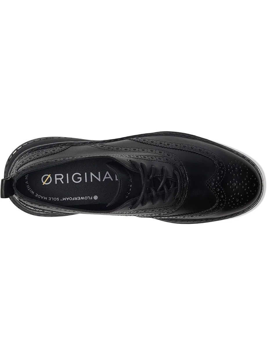 Оксфорды Cole Haan Original Grand Energy Weave Wing Tip Oxford — изображение 2 из 7, черный/черный/черный