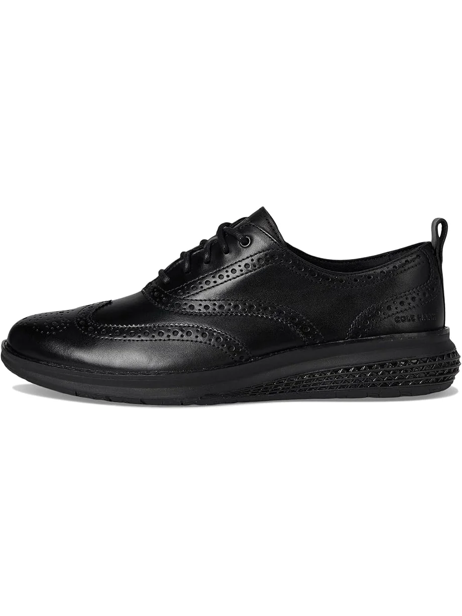 Оксфорды Cole Haan Original Grand Energy Weave Wing Tip Oxford — изображение 4 из 7, черный/черный/черный