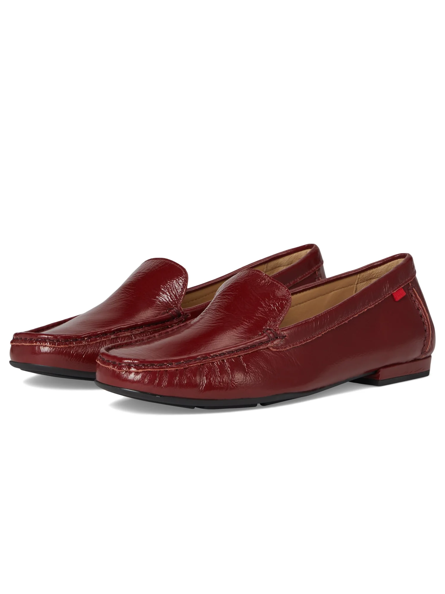 Лоферы Marc Joseph New York Amsterdam, цвет Rosso Svelte Patent — 1