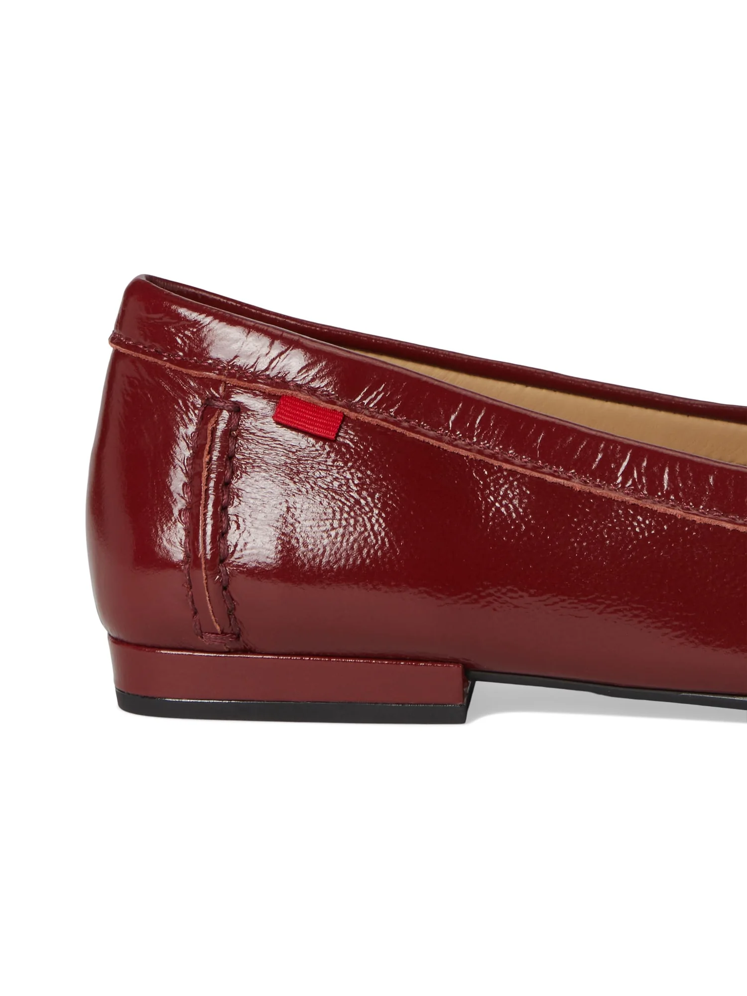 Лоферы Marc Joseph New York Amsterdam, цвет Rosso Svelte Patent — 6