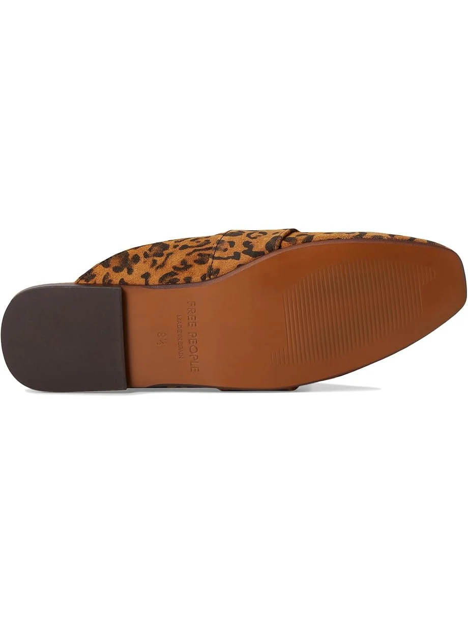 Лоферы Free People At Ease Embossed Loafer, цвет Leopard Suede — 3