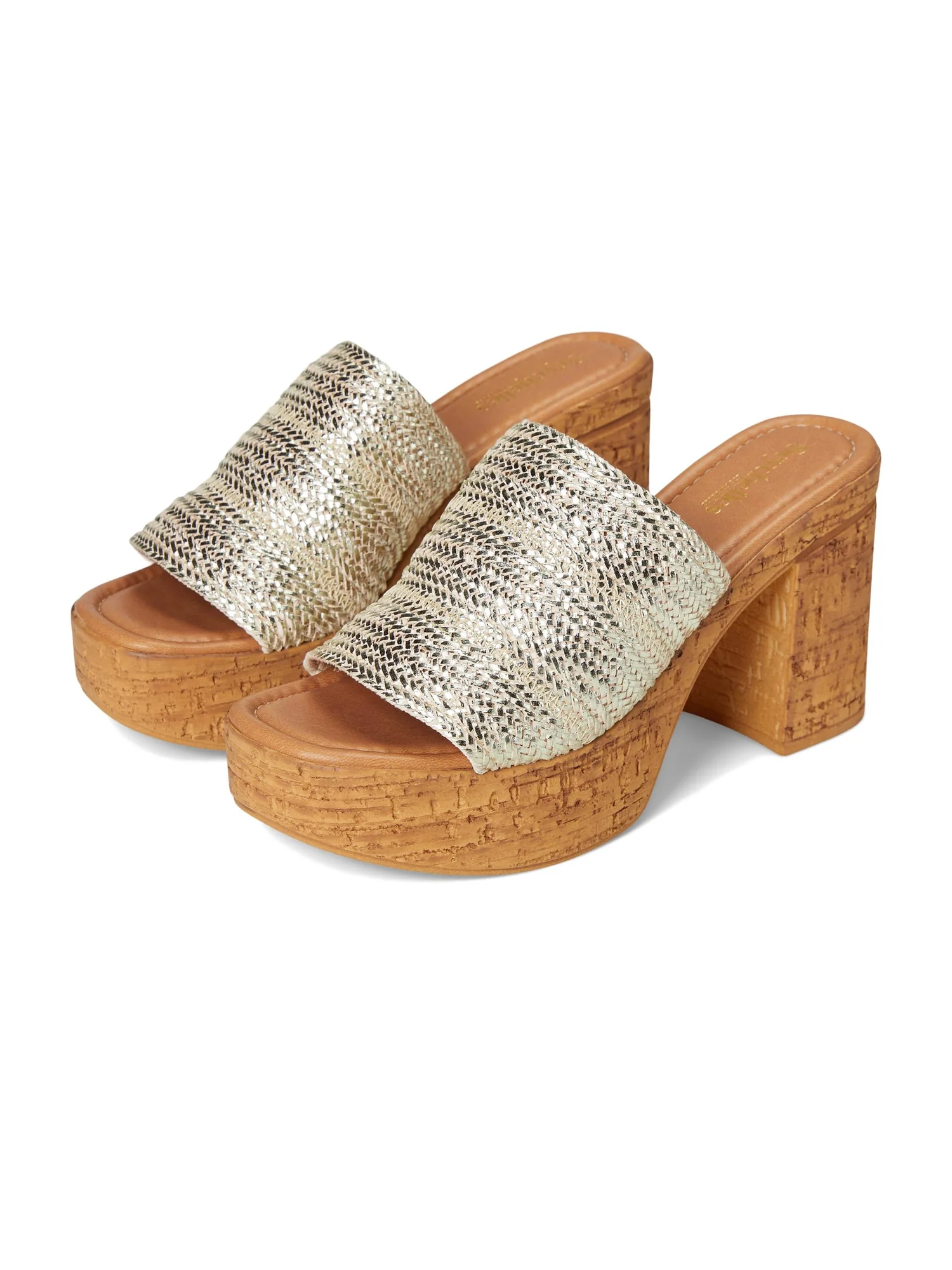 Сандалии Seychelles Applause Metallic Woven Sandal — 1