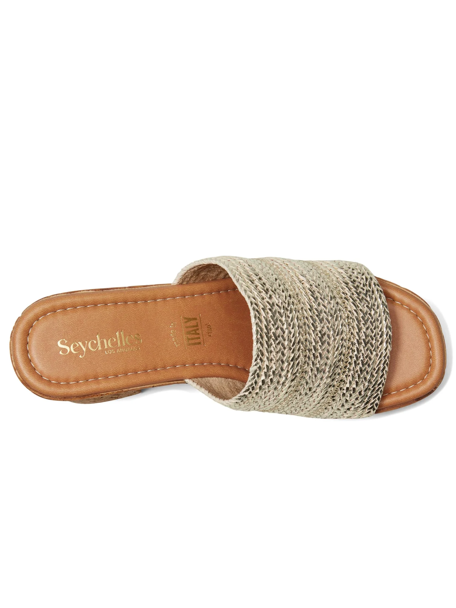 Сандалии Seychelles Applause Metallic Woven Sandal — 2