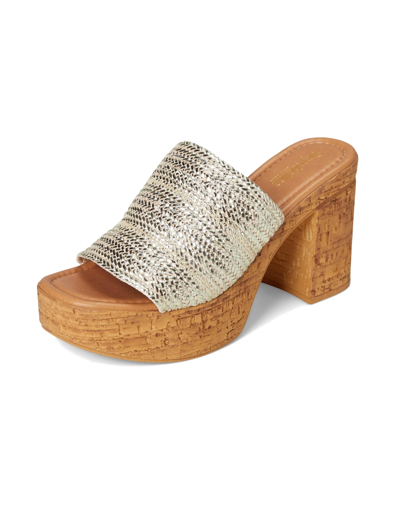 Сандалии Seychelles Applause Metallic Woven Sandal — 7