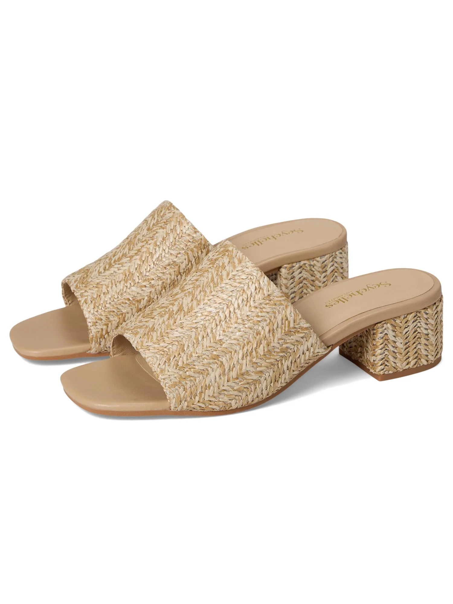 Сандалии Seychelles Pepper Raffia Sandal Slide — 1