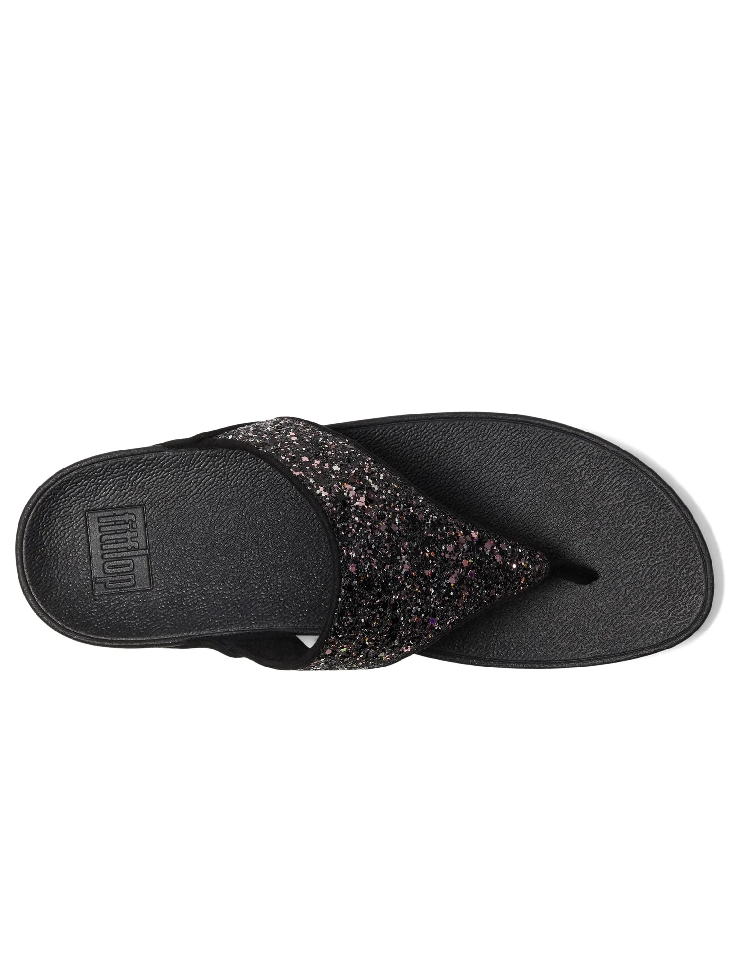 Сандалии FitFlop Lulu Multi-Tonal Glitter Toe-Post Sandals — 2