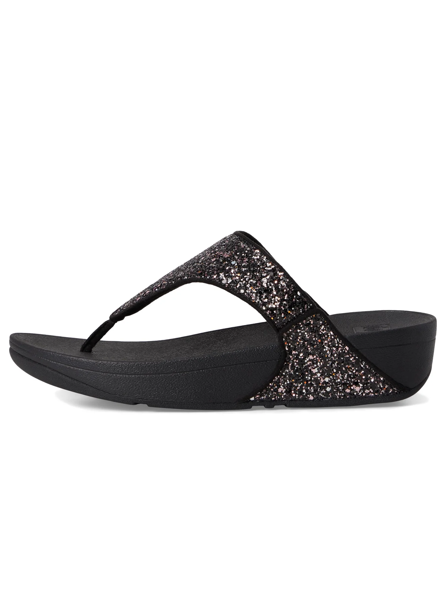 Сандалии FitFlop Lulu Multi-Tonal Glitter Toe-Post Sandals — 4