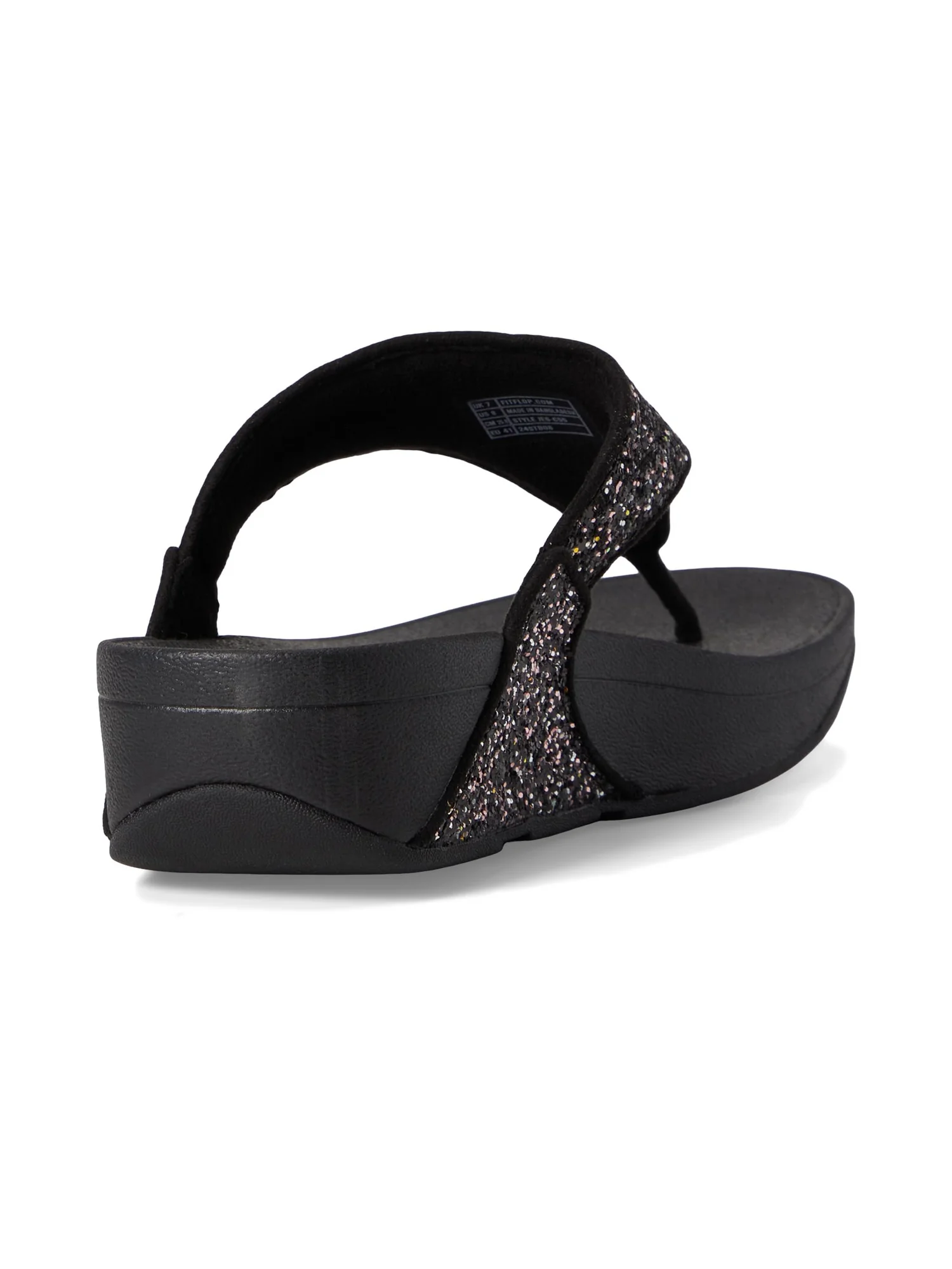 Сандалии FitFlop Lulu Multi-Tonal Glitter Toe-Post Sandals — 5