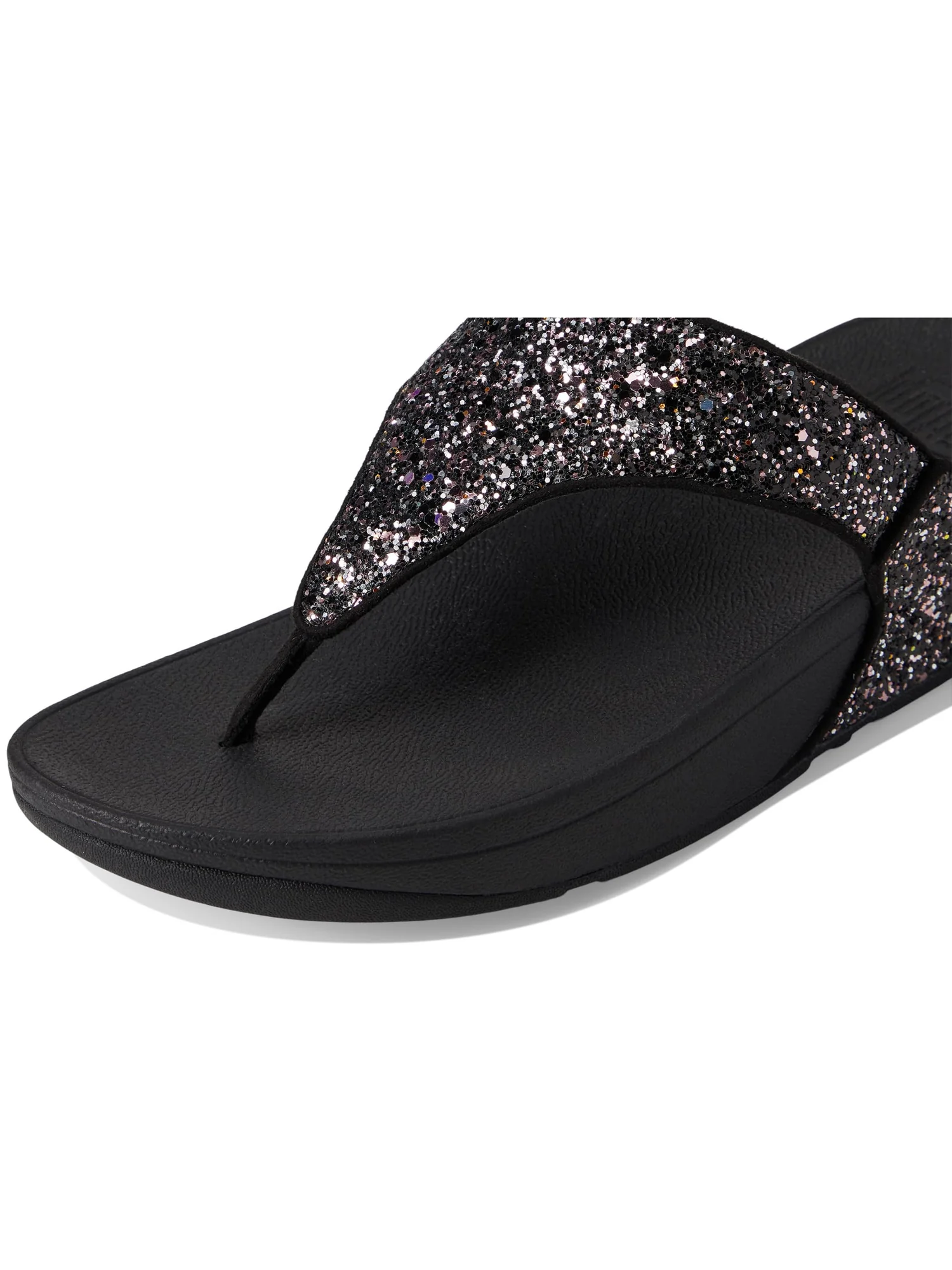 Сандалии FitFlop Lulu Multi-Tonal Glitter Toe-Post Sandals — 6
