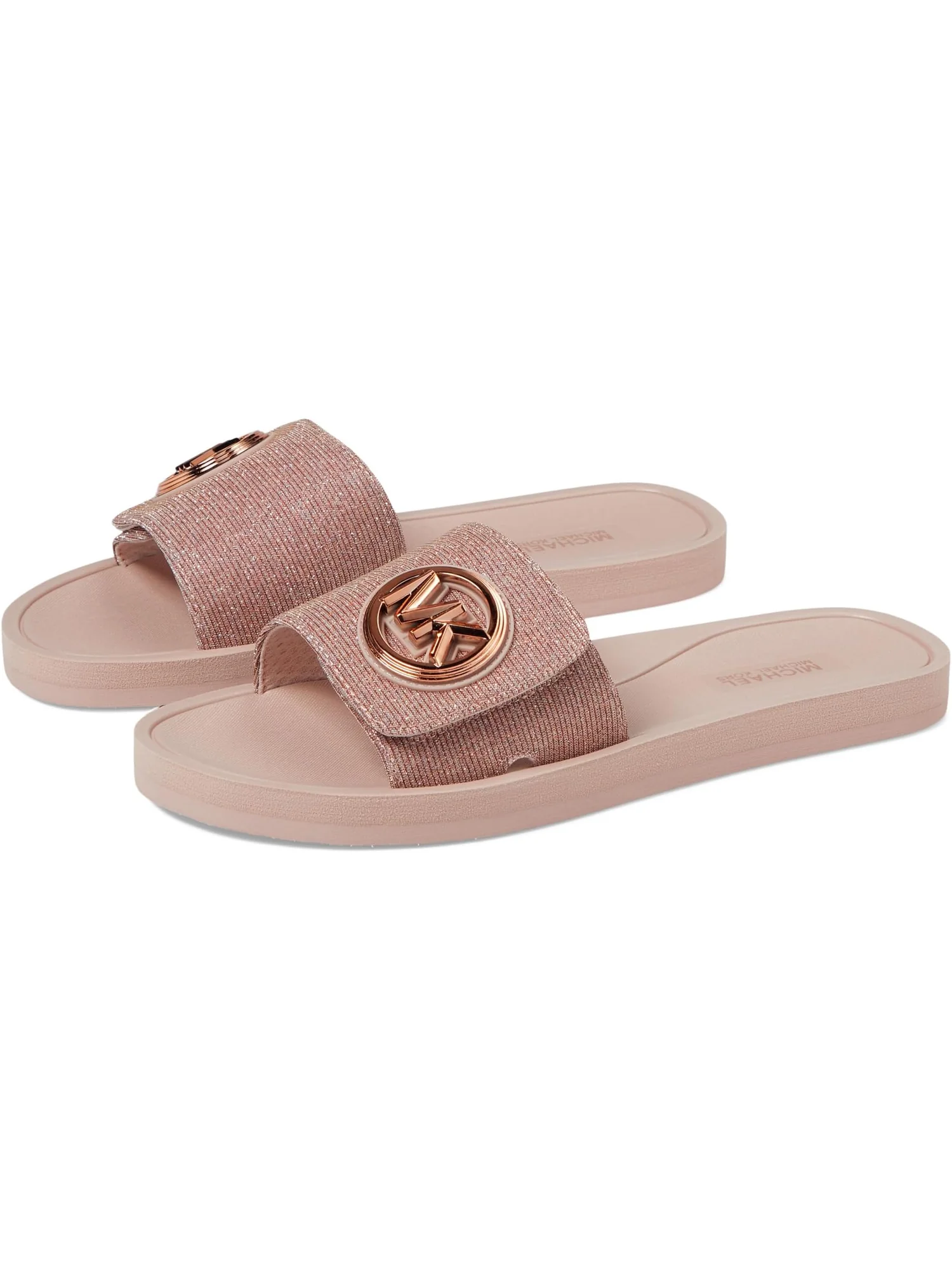 Сандалии MICHAEL Michael Kors Women's MK Charm Slide — 1