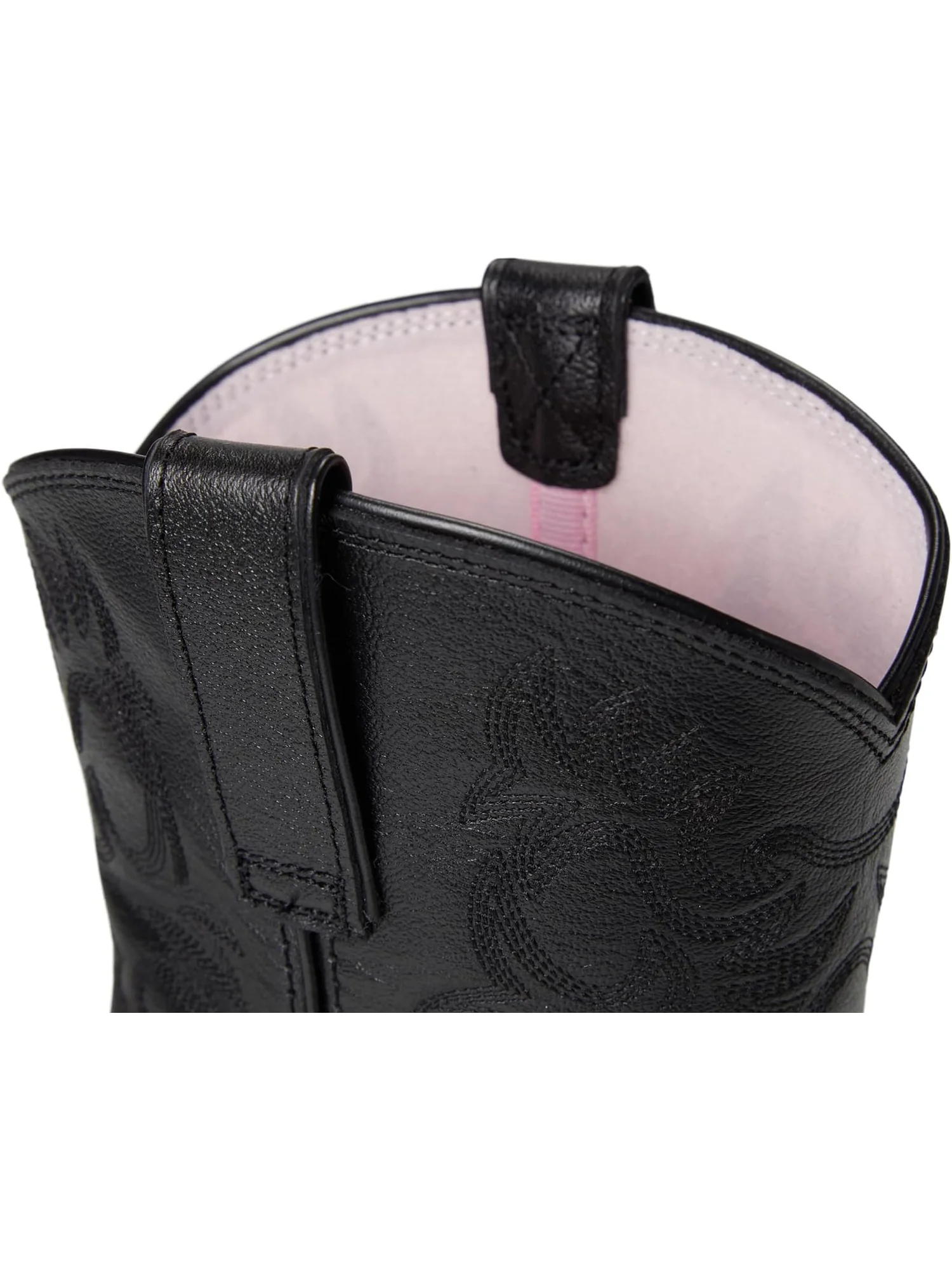 Женские ковбойские полусапоги Ariat Fatbaby кожаные с вышивкой — 6