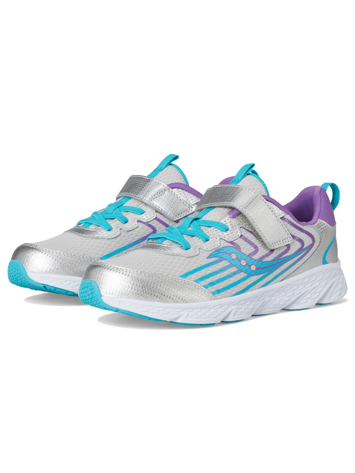 Кроссовки Saucony Kids Wind 3.0 Alternative Closure — коричневый