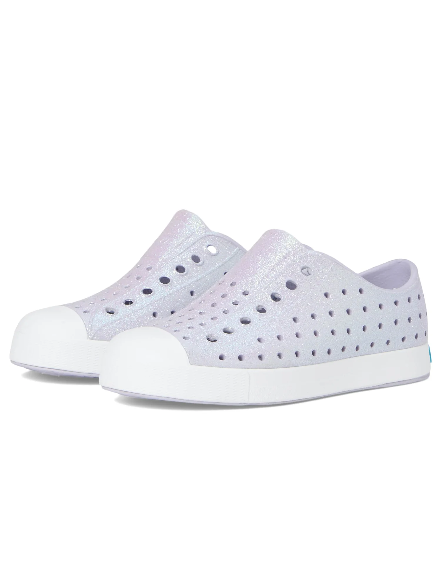 Кроссовки Native Shoes Kids Jefferson Bio-Bling — белый