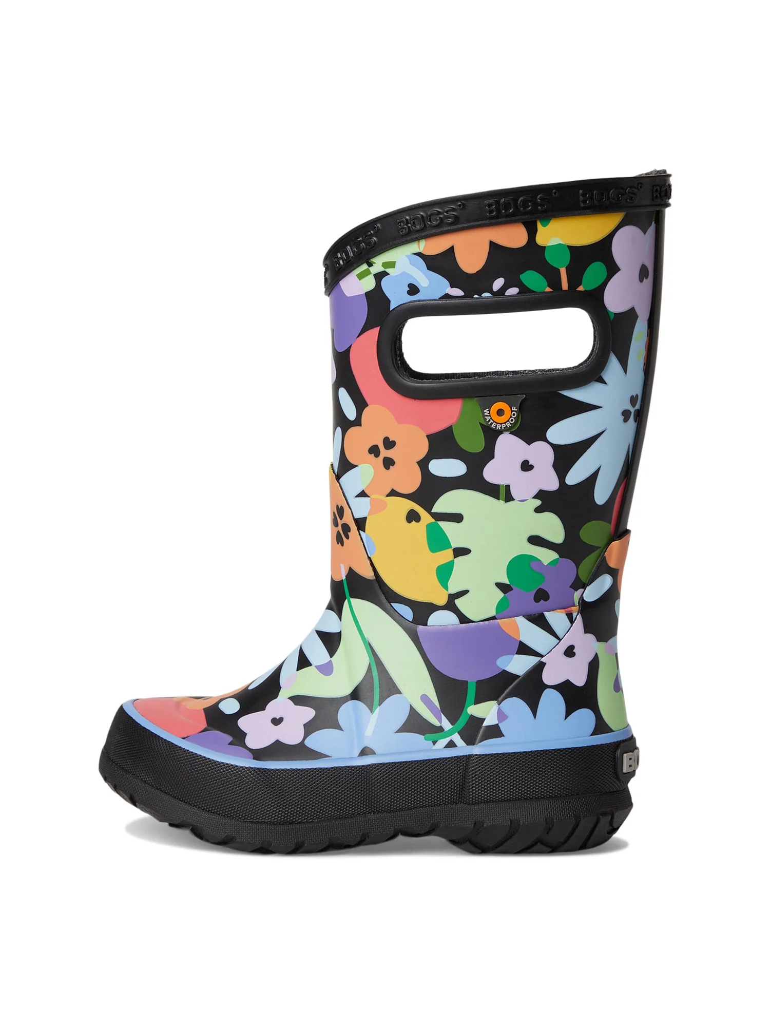 Ботинки Bogs Kids Rainboot Overlap Flowers — 4