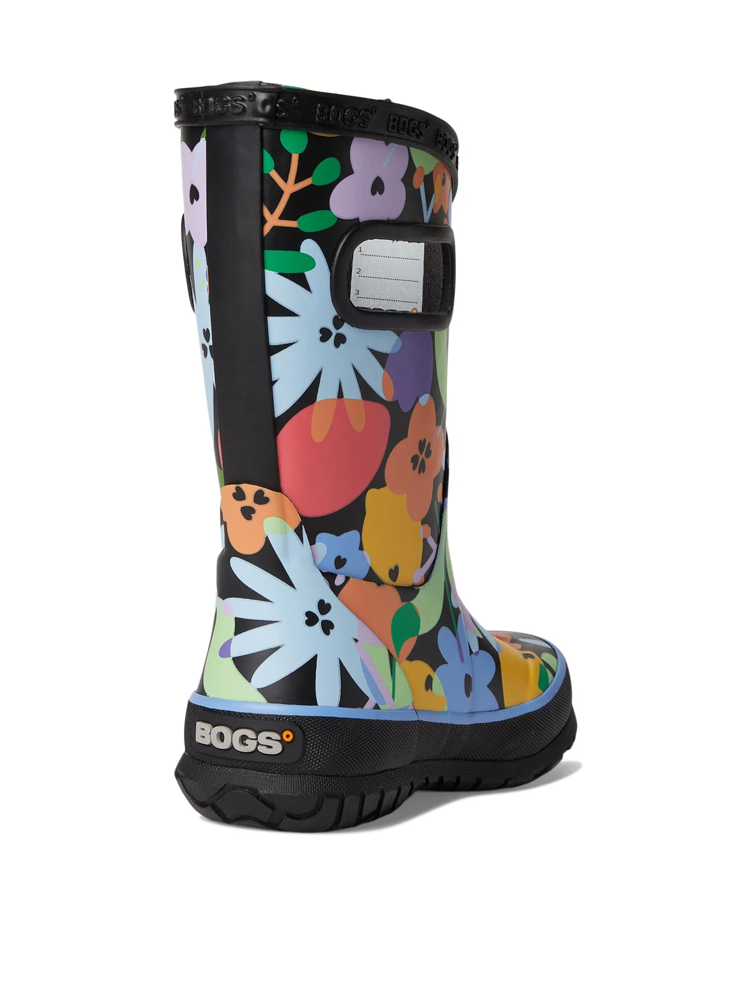 Ботинки Bogs Kids Rainboot Overlap Flowers — 5