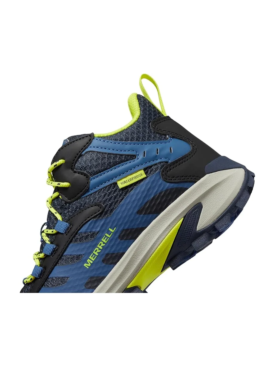 Детские треккинговые ботинки Merrell Moab Speed 2 Mid Waterproof (Little Kids/Big Kids) Merrell Kids — 5