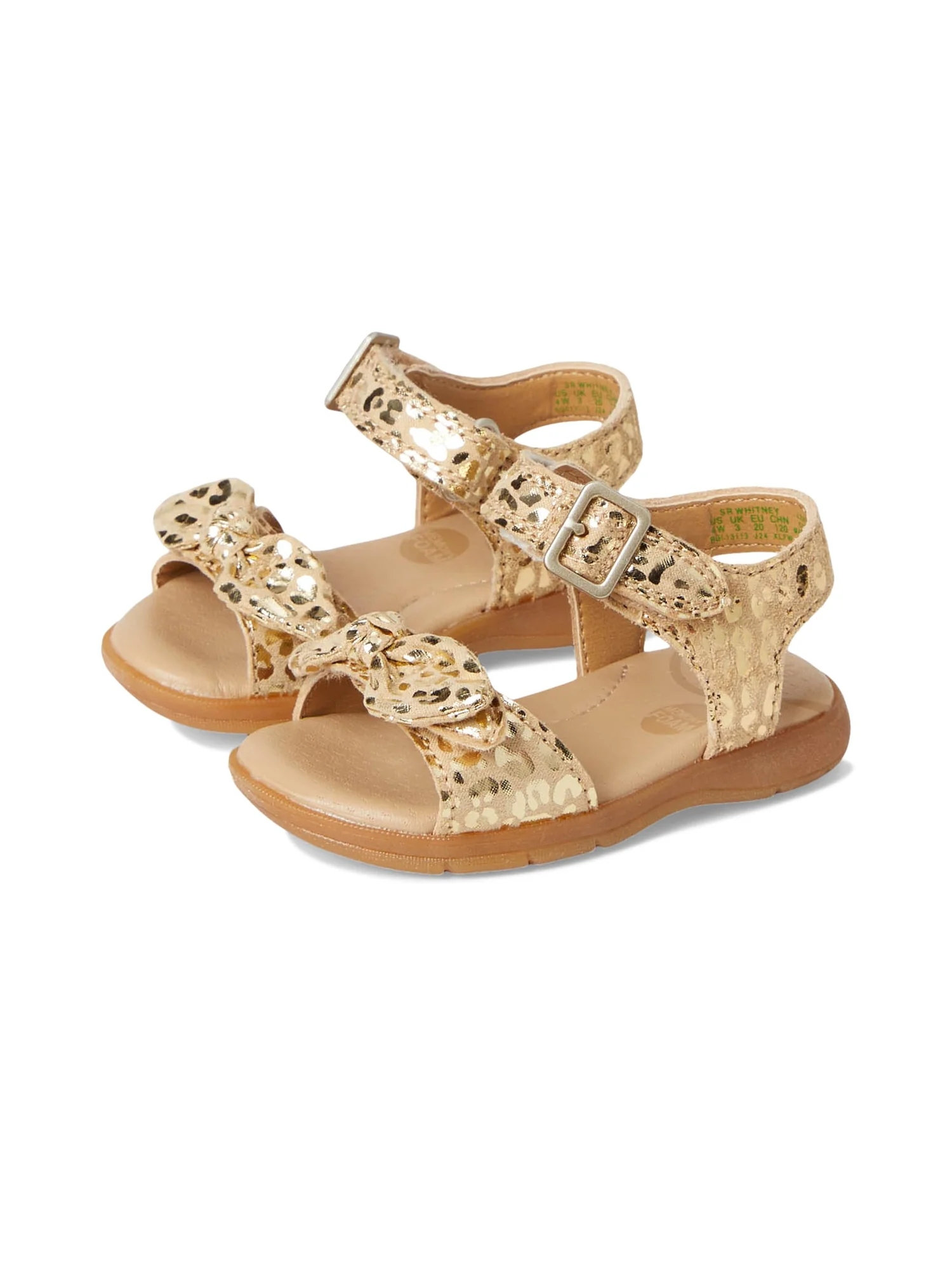 Сандалии Stride Rite SR Whitney, цвет Leopard — 1