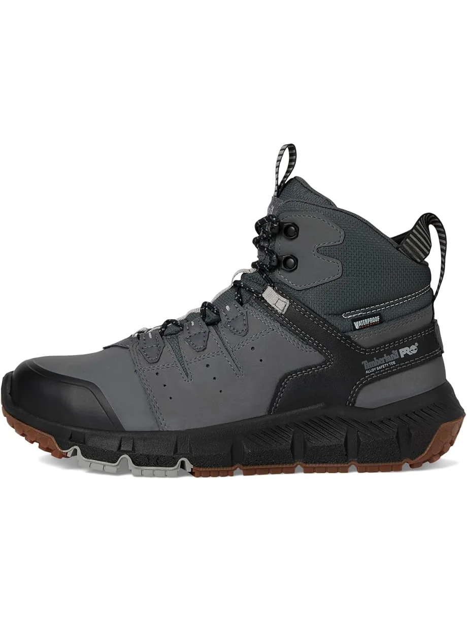 Ботинки мужские Timberland PRO Tempe Alloy водонепроницаемые с перфорацией — 4