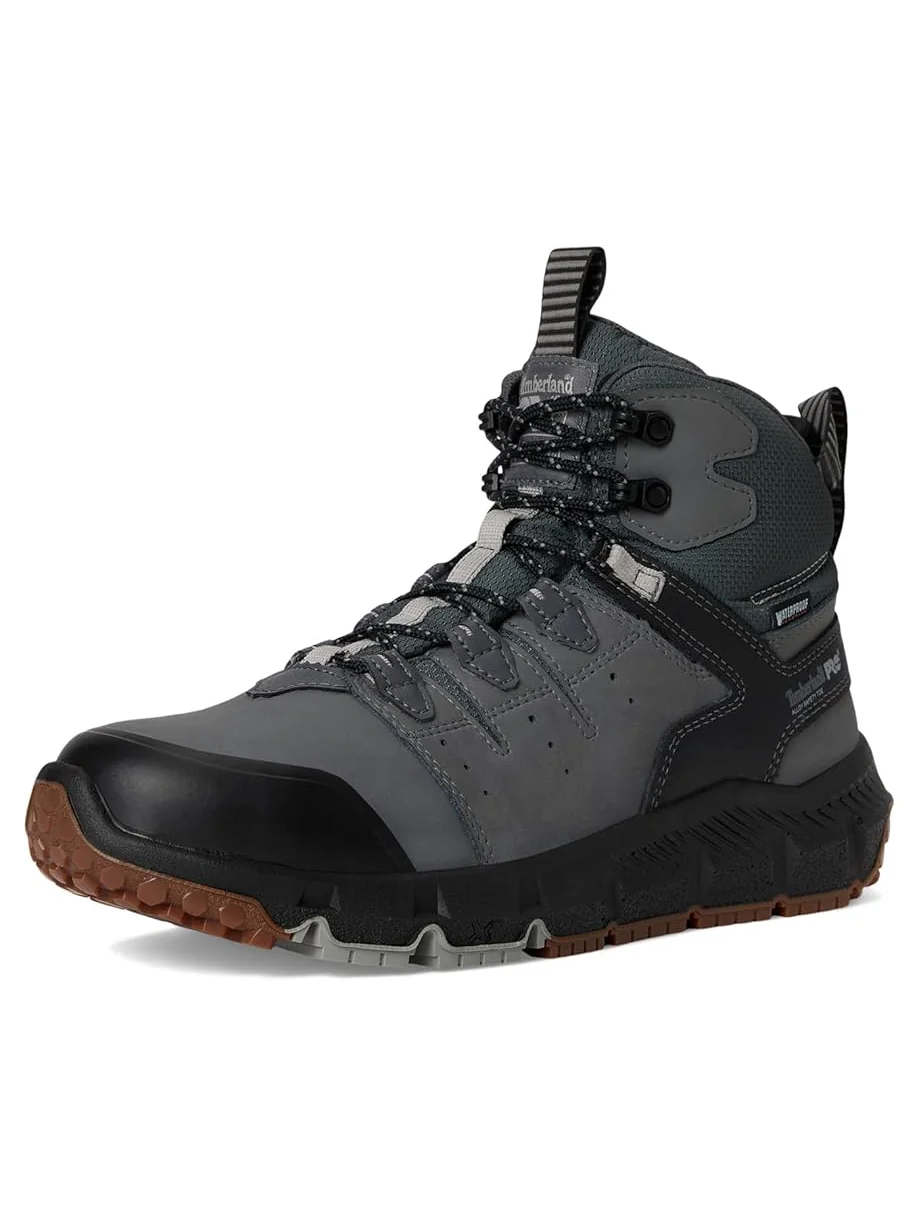 Ботинки мужские Timberland PRO Tempe Alloy водонепроницаемые с перфорацией — 7