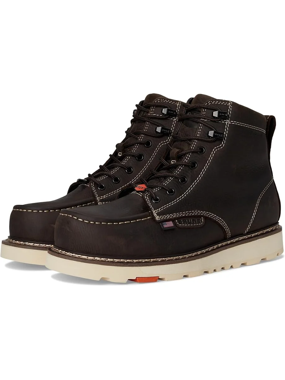 Ботинки BRUNT The Marin 6" USA Welted Comp Toe — коричневый