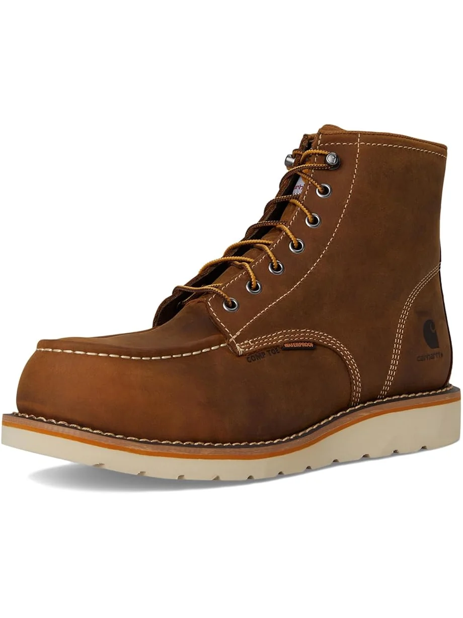 Ботинки Carhartt 6" Waterproof Moc Nano Toe Wedge Work Boots — 7