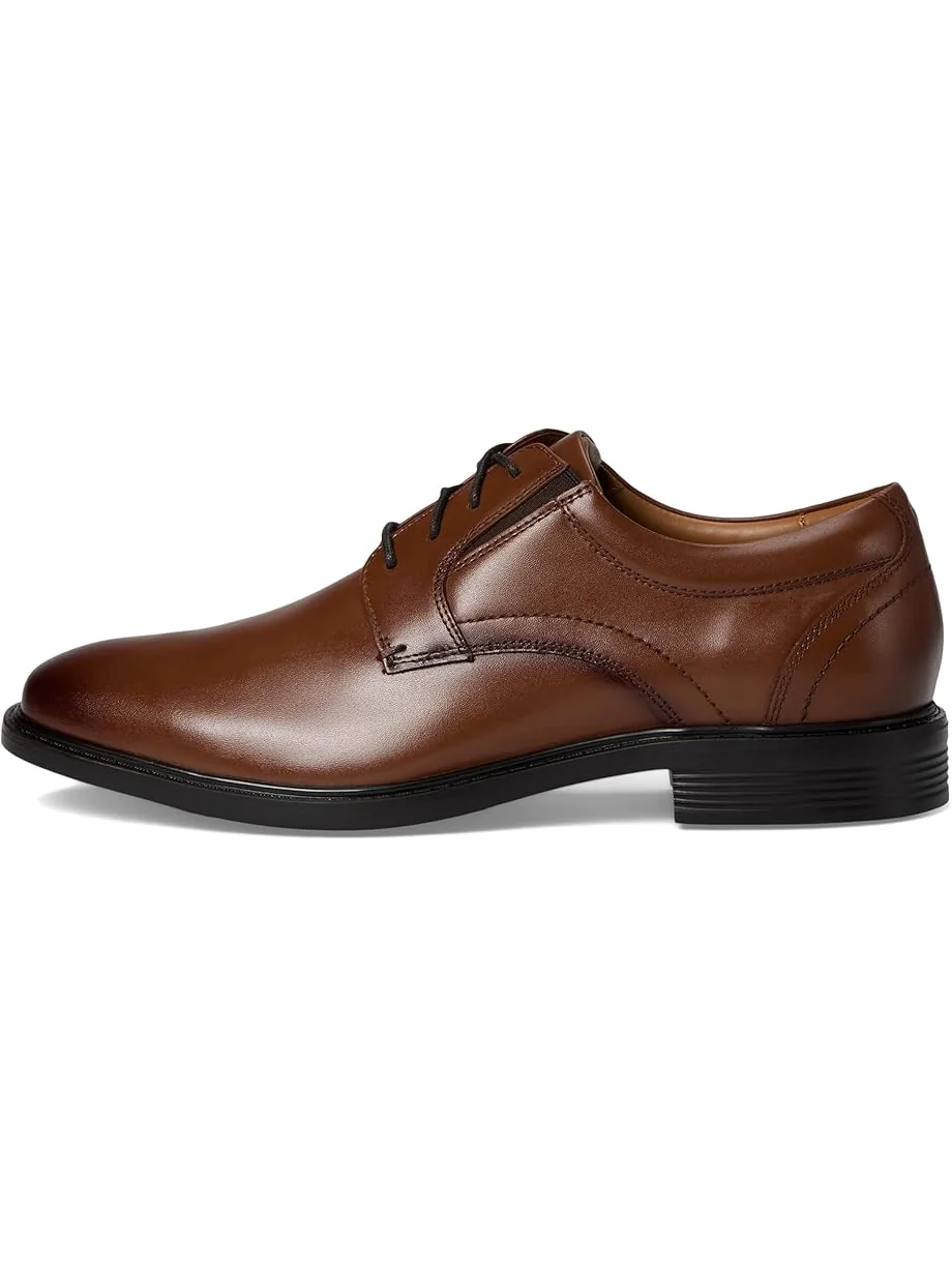 Мужские оксфорды Nunn Bush Stark Plain Toe Oxford Leather Business Formal Derby Dress Casual Lace-Up — 4
