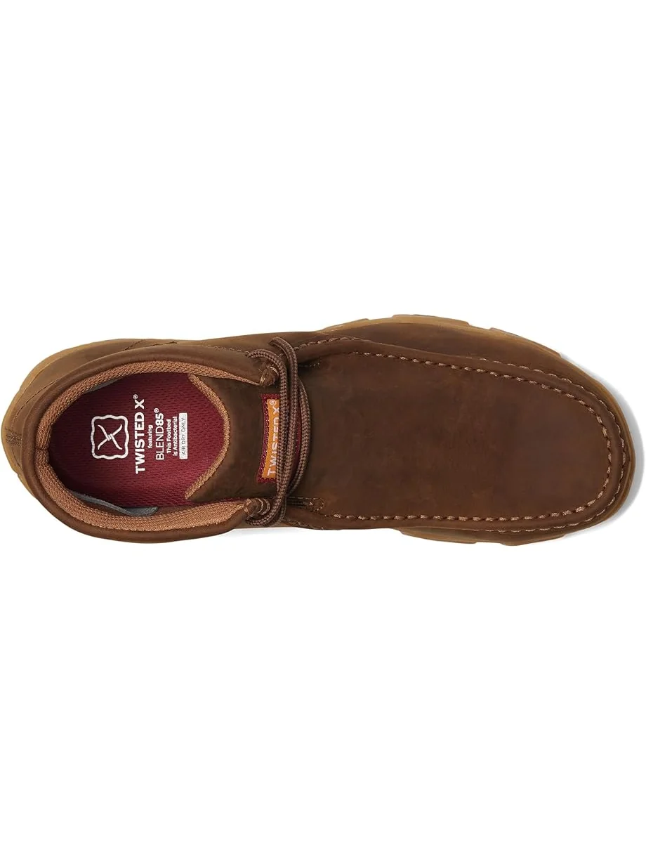Ботинки Twisted X Work Work Chukka Driving Moc, цвет Distressed Saddle — 2