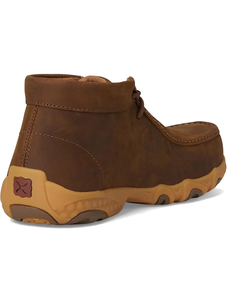 Ботинки Twisted X Work Work Chukka Driving Moc, цвет Distressed Saddle — 5
