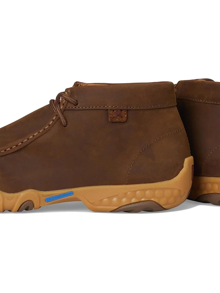 Ботинки Twisted X Work Work Chukka Driving Moc, цвет Distressed Saddle — 6