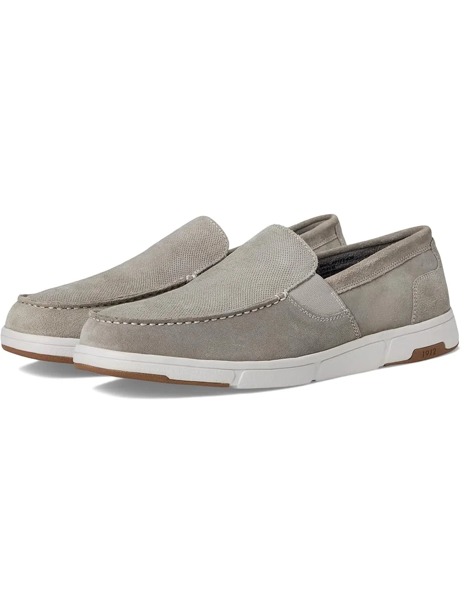 Кроссовки Nunn Bush Luca Moccasin Toe Venetian Suede Slip-On Lightweight Comfortable Loafers — 1